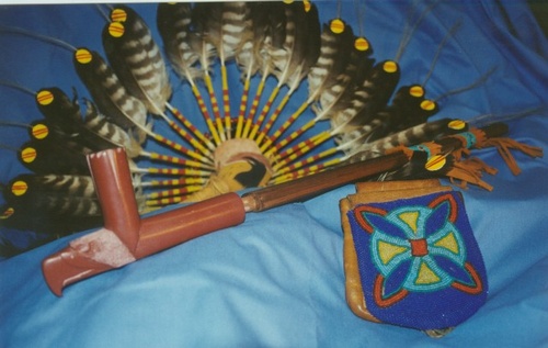 Eagle Pipestone Ceremonial Pipe 