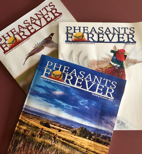 Pheasants Forever Magazines -Photo by Erica Volkir