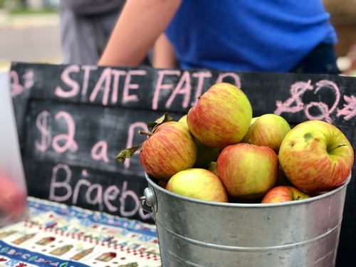Braeburn Apples - Photo by Erica Volkir