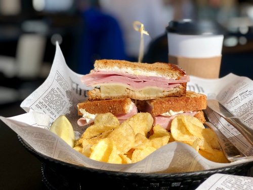 The Jude sandwich at Finnian's (photo by Erica Volkir) The Jude sandwich at Finnian's (photo by Erica Volkir)