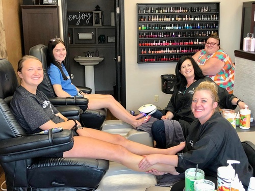 Spa Day at The Hot Spot Salon & Spa (photo by Erica Volkir)