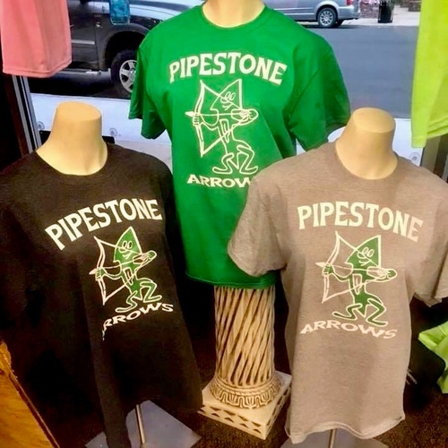 Pipestone Arrow Man T-Shirts available at SoJo's