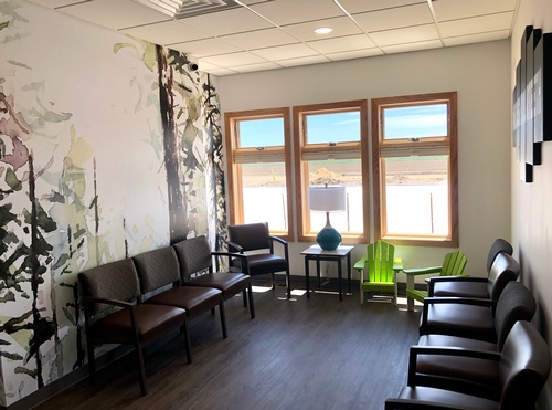 Caring Hands Dental Clinic - Patient Waiting Area (photo by: Erica Volkir)