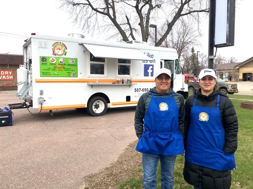 Homero & Maria, Owners of Taqueira El Tarasco Food Truck - Photo by Erica Volkir