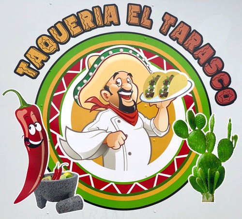 Taqueria El Tarasco Food Truck Logo