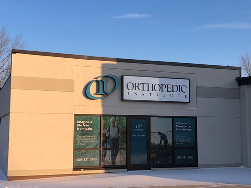 Orthopedic Institute Pipestone. Located on Highways 75 & 23.