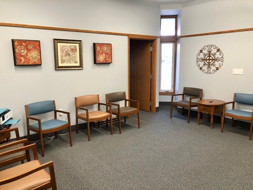 Lobby at Pipestone Counseling Center (Photo Credit: Erica Volkir)