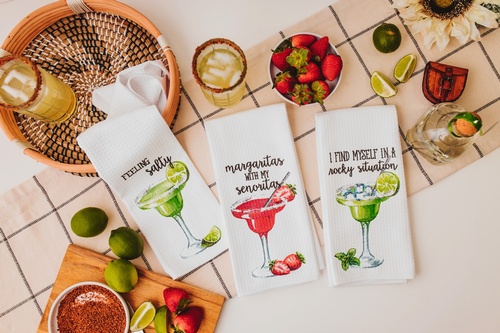 Margarita Kitchen Towels by Do Take It Personally