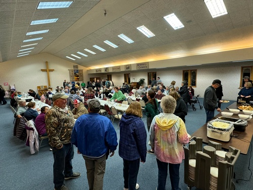 Annual Meatball Supper in November (photo by Erica Volkir)