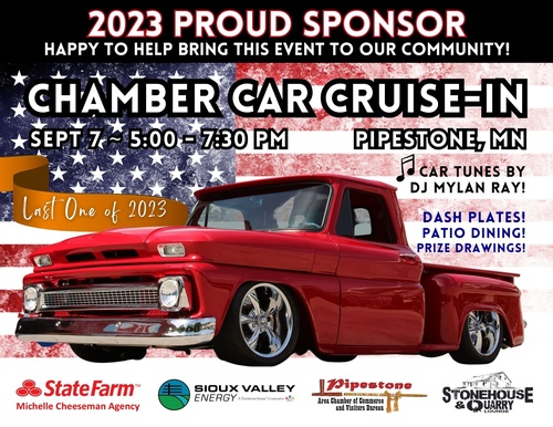 Proud Sponsor of Chamber Car Cruise-Ins