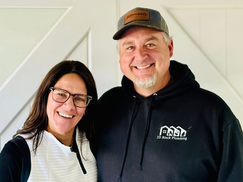 Owners Nichole & Jason Rieck (photo by Erica Volkir)