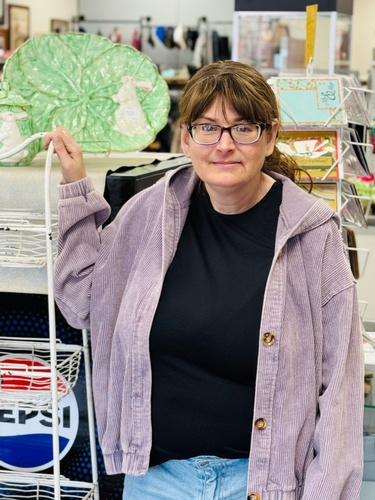 Owner Rebecca Wollman (photo by Erica Volkir)