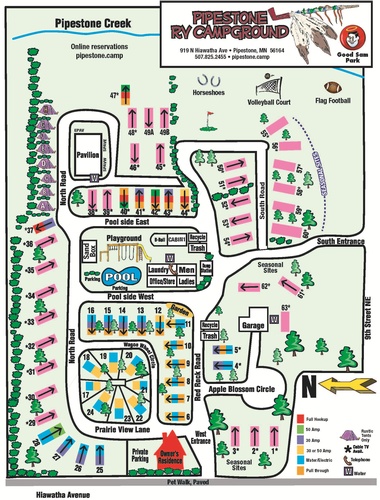 Map of Campground (2021)