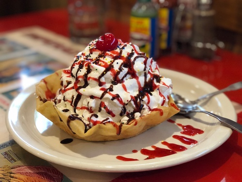 Fried Ice Cream (photo by Erica Volkir)