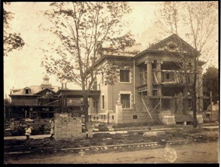 Cartier Mansion - Under Construction in 1905