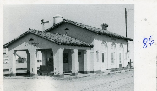 The Coolidge Train Depot