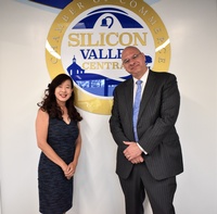 President and CEO Christian Malesic and CA State Treasurer Fiona Ma