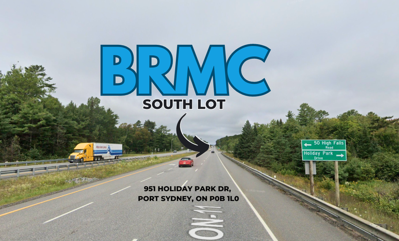 Entrance for BRMC South parking lot