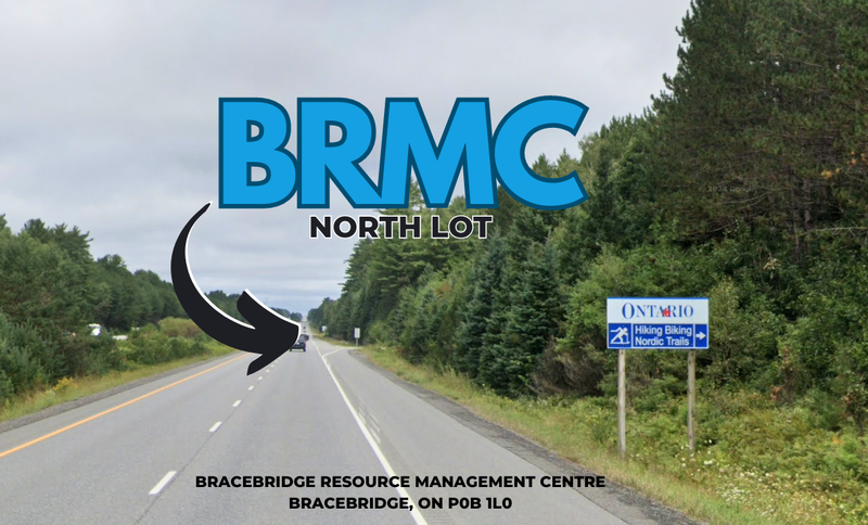 Entrance for BRMC North parking lot