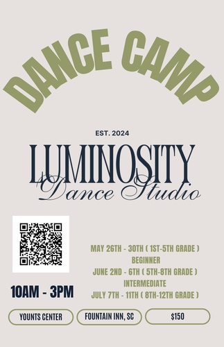 Dance Camp Starts Soon! Register Today!
