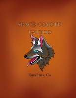 Space Coyote Tattoo