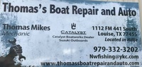 Thomas's Boat Repair & Auto