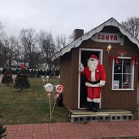 Santa House at The Market on Evans Santa House at The Market on Evans