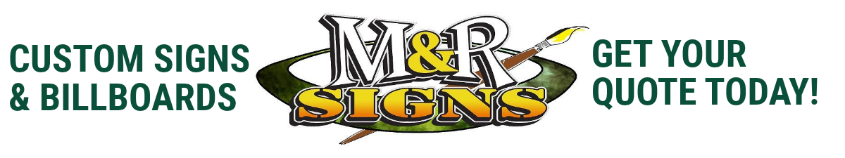 M & R Signs & Billboards Inc. M & R Signs & Billboards Inc.