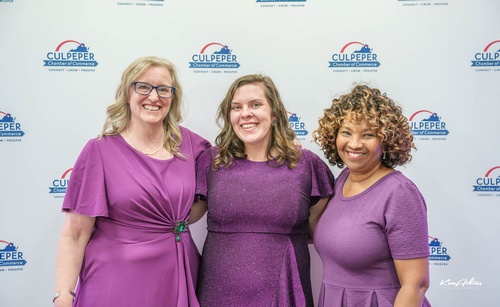 Our staff L-R: Sarah, Amy, Yovonne