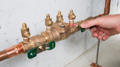 Small commercial Backflow Assembly