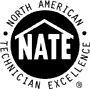 McClintock Heating & Cooling's technicians are NATE Certified - NATE is an independent, third-party organization that promotes excellence in the heating, ventilation, air conditioning, and refrigeration industry by recognizing high-quality industry technicians through testing and certification