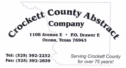 Crockett County Abstract Company