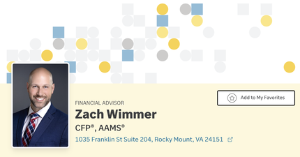 Edward Jones - Zach Wimmer