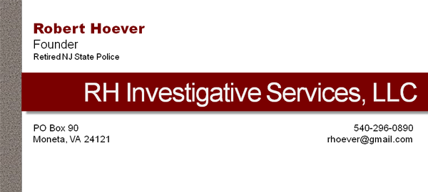 RH Investigative Services, LLC RH Investigative Services, LLC