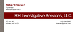RH Investigative Services, LLC RH Investigative Services, LLC