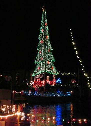 Lighted Boat parade 12 15 12