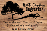 Hill Country Engraving