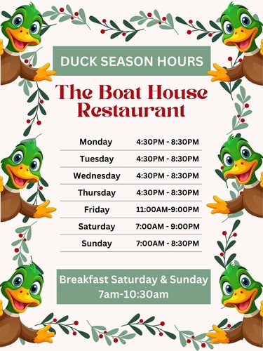 Duck Season Hours