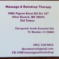 Massage & Raindrop Therapy