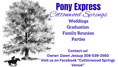 Pony Express Cottonwood Springs Venue 