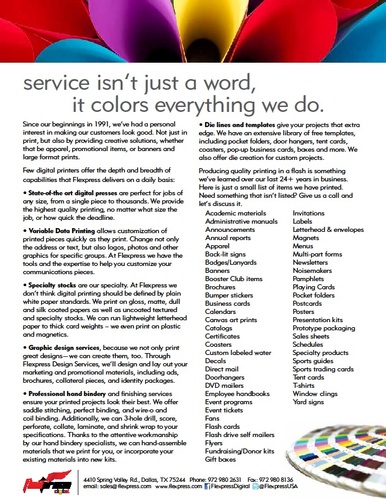 Service Isn't Just a Word