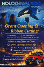 Hologram Zoo Illinois