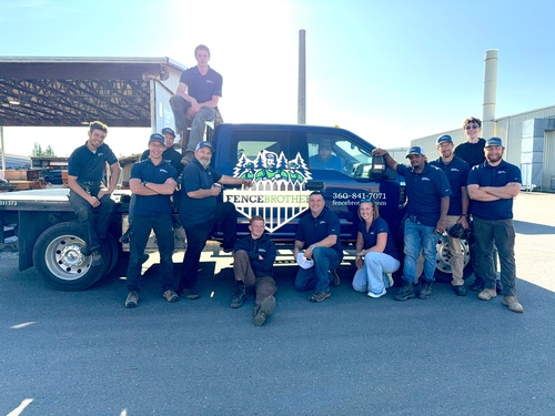 Meet your "Fence Family" - we enjoy life, work hard & build your fence, rain or shine!