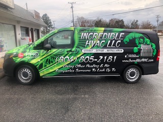 Incredible HVAC Van