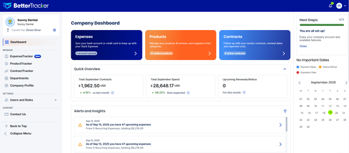 Demo Page for your account overview!