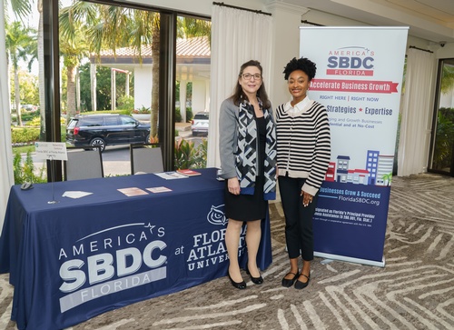 You can meet our local SBDC at FAU at Chamber Events!
