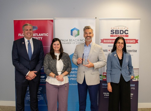 Powering a Prosperous Economy:  Palm Beach North Chamber of Commerce Named Regional Resource Partner of the Year