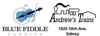 Andrew's Trains / Blue Fiddle Fabrics