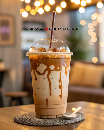 Handcrafted fruit teas, fresh smoothies, and familiar favourites at Java Express.