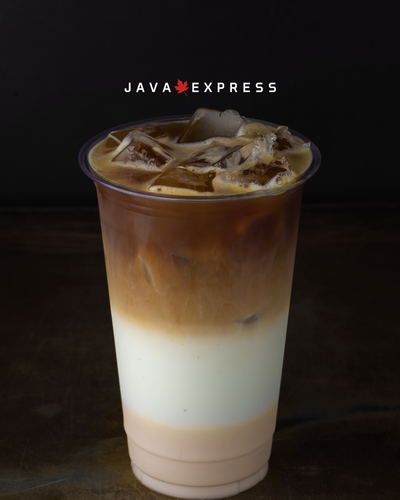 Breakfast plates, lunch bites, and drinks made to order. Java Express.